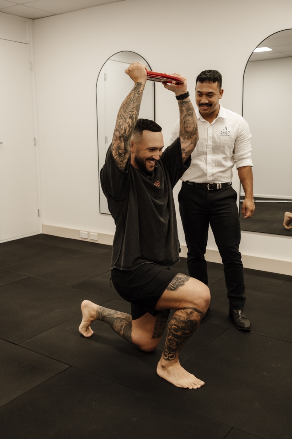Performance chiropractic patient at Align Health Co Mackay